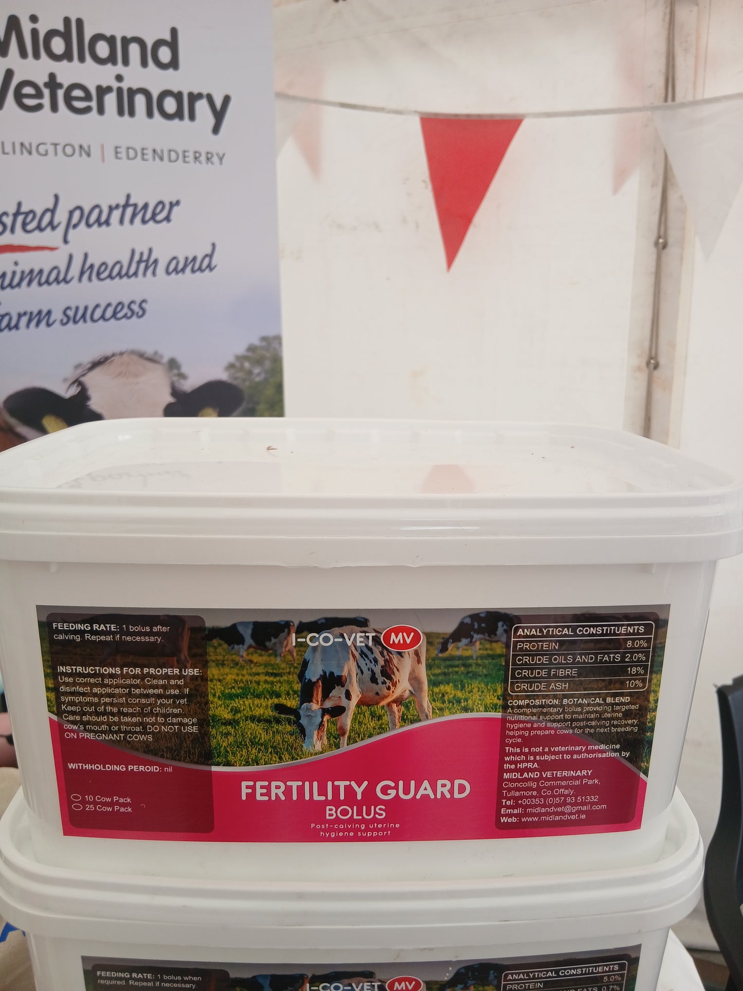 I-CO-VET FERTILITY GUARD COW BOLUS (25 PACK)