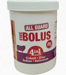 All-Guard 4 In 1 Bolus 100S Ewe – nutritional supplementation