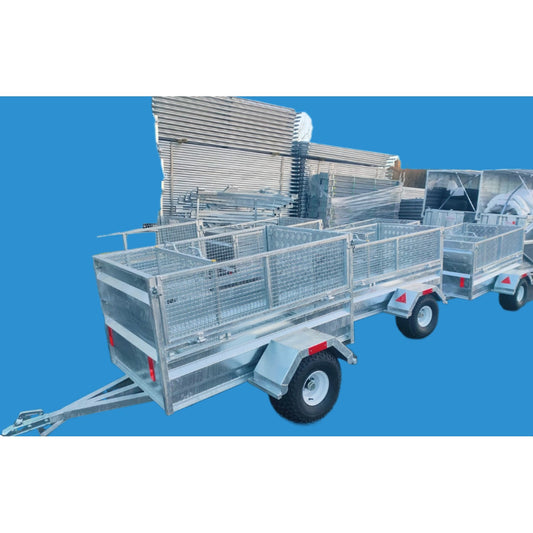 5 x 3 mesh side quad trailer