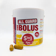 All-Guard 5 In 1 Bolus 2G Copper 250S Ewe – nutritional supplementation