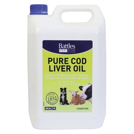 CODLIVER OIL 5LT BATTLES
