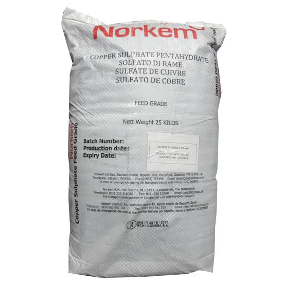 Copper Sulphate 25 kg – hoof and foot care
