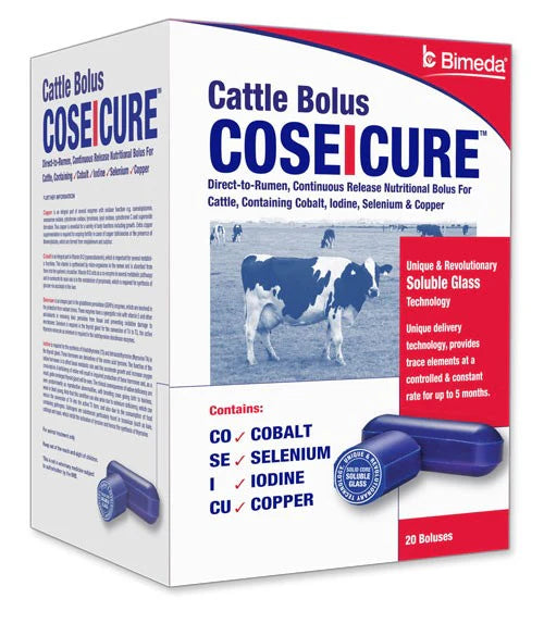 Cosecure Cattle 20S (10 Cow) – nutritional supplementation
