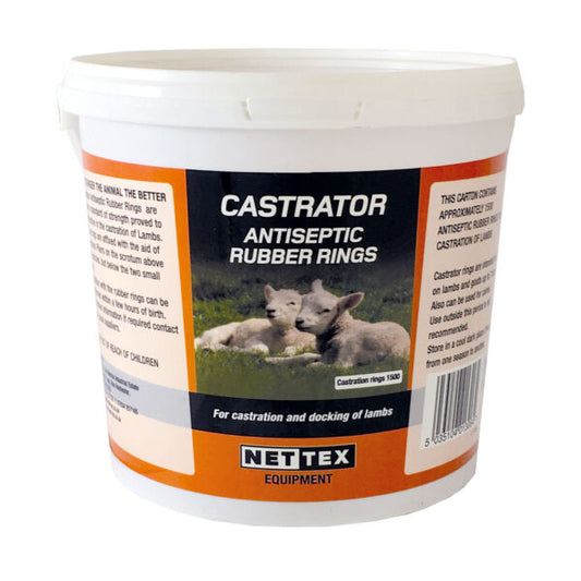 Nettex Castration Rings 500 Pack