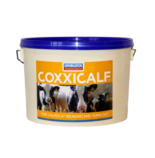 Uniblock Coxxicalf 10kg - Uniblock livestock mineral and feed supplement