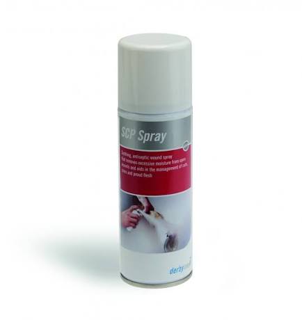 DERBYMED SCP WOUND SPRAY 200ML