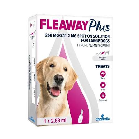 FLEAWAY PLUS LARGE DOG (singleshot)