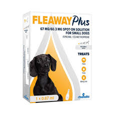 FLEAWAY PLUS SMALL DOG (singleshot)