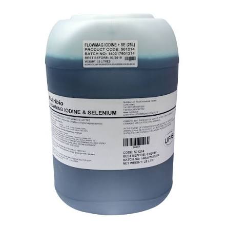 NUTRIBIO FLOWMAG + IODINE + SEL 25Ltr