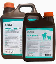 FORADINE 10 (POVIDONE IODINE 10%) 5LTR