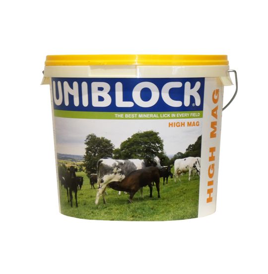Uniblock High Mag 20kg - Uniblock livestock mineral and feed supplement
