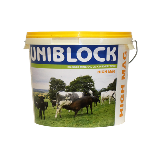 Uniblock High Mag 20kg - Uniblock livestock mineral and feed supplement