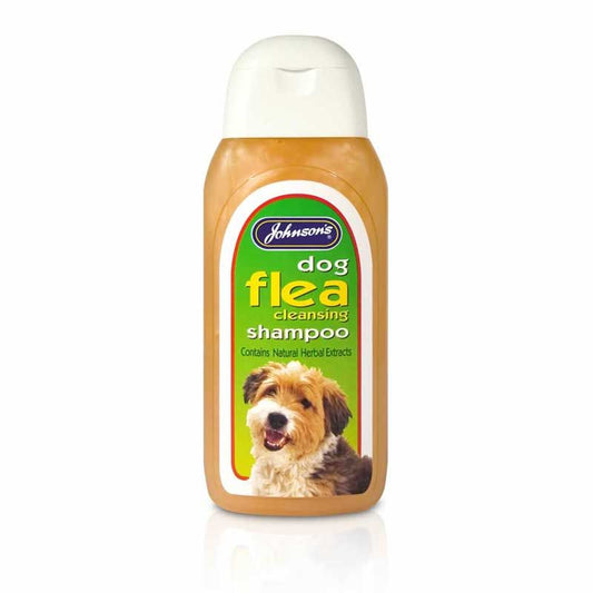 JOHNSONS FLEA CLEANSING SHAMPOO DOG