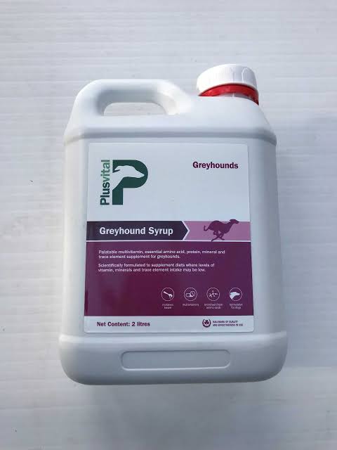 PLUS VITAL GREYHOUND SYRUP 2L