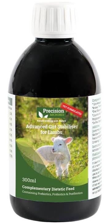 PRECISION MICROBES ADVANCED GUT STABILISER 300ML (LAMB & KID)