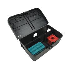 Rat Bait Box for Block or Grain Bait