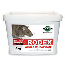 Rodex Whole Wheat 10kg Professional Rat & Mouse Bait
