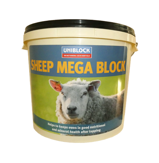 Uniblock Mega Sheep 20kg - Uniblock livestock mineral and feed supplement