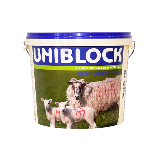 Uniblock Sheep Mineral 20kg - Uniblock livestock mineral and feed supplement