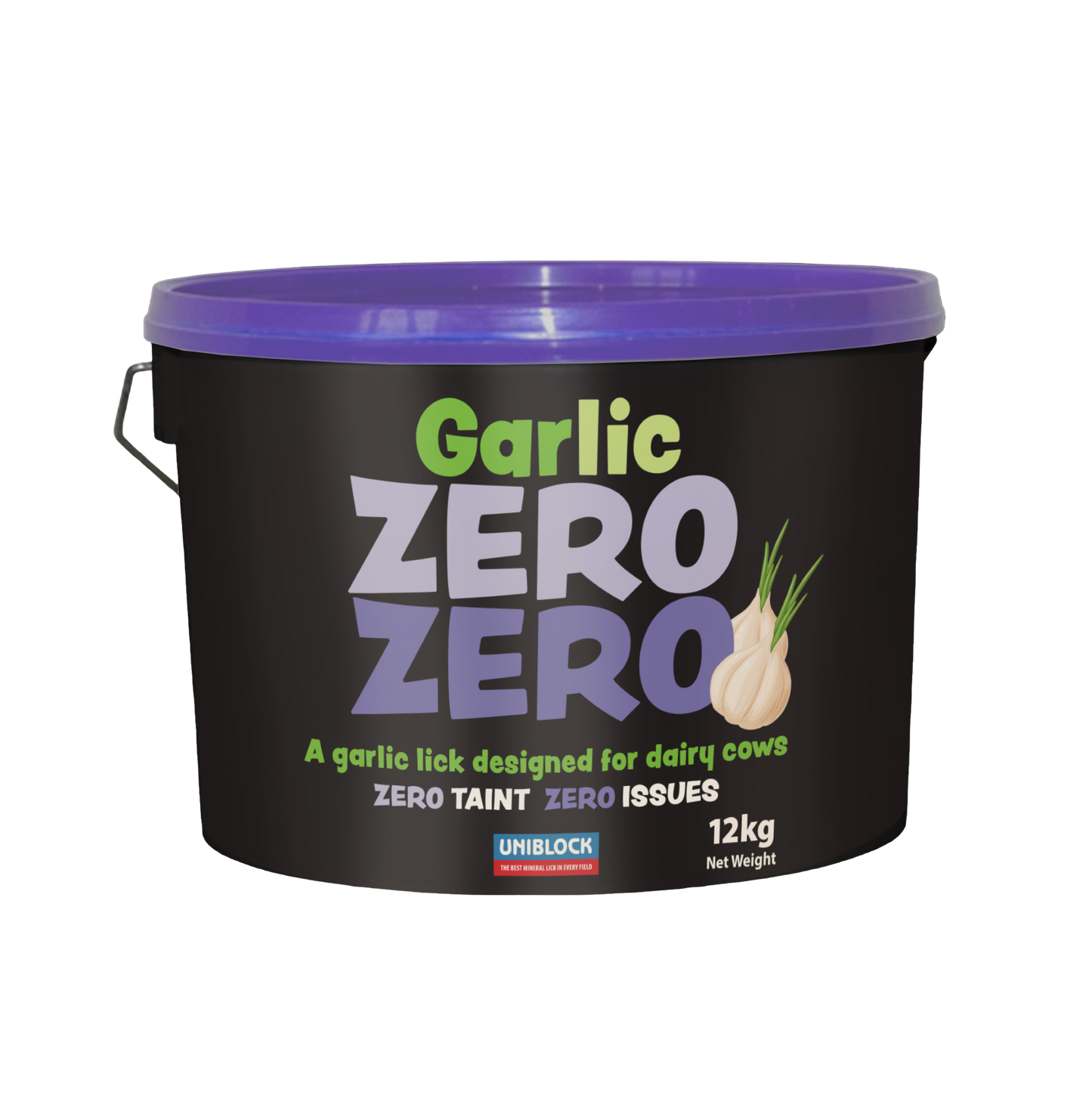 Uniblock Garlic Zero Zero 12kg - Uniblock livestock mineral and feed supplement