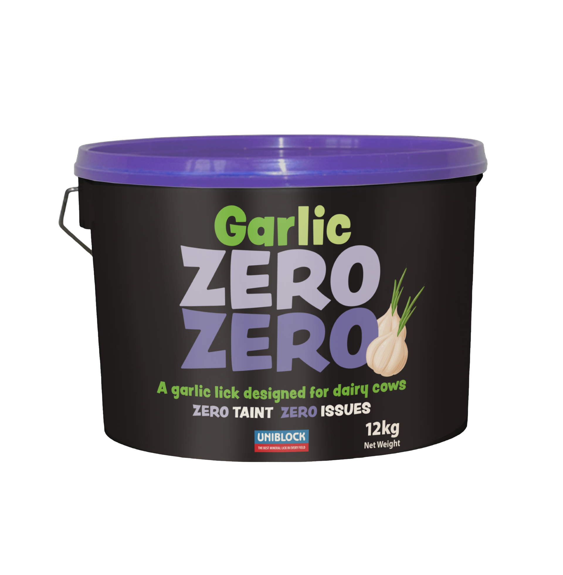 Uniblock Garlic Zero Zero 12kg - Uniblock livestock mineral and feed supplement