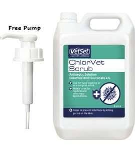 VETSET CHLORVET SCRUB 5L