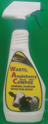 WART ANGLEBERRY & COWPOX SPRAY 500MLS