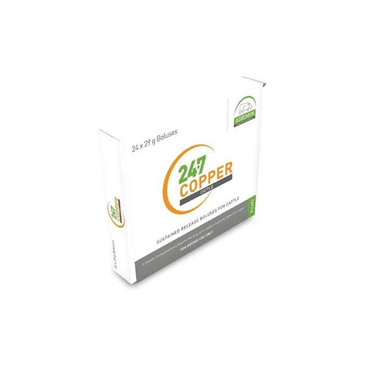 Agrimin 24/7 Copper Cattle Bolus 24S – nutritional supplementation