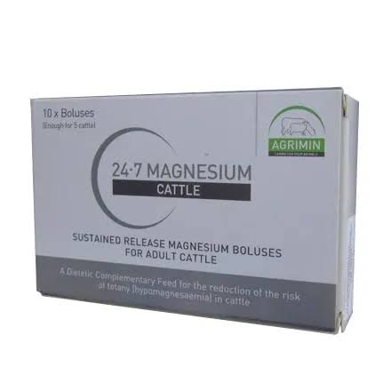 Agrimin 24/7 Magnesium Bullet Cattle 10S – nutritional supplementation