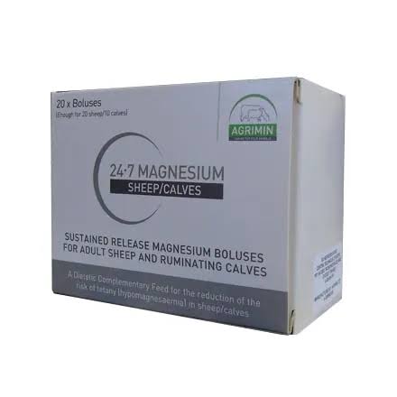 Agrimin 24/7 Magnesium Bullets Sheep 20S – nutritional supplementation
