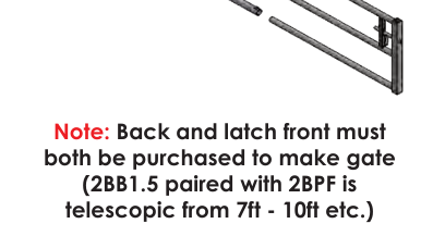 3 Bar Back 13-16ft by Condon Engineering
