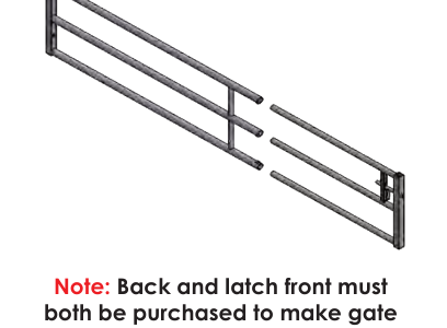 3 Bar Back 3-6ft by Condon Engineering