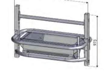 4ft tip-over stainless steel drinker by Condon Engineering