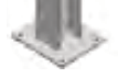 4x4 c/w Base Plate by Condon Engineering