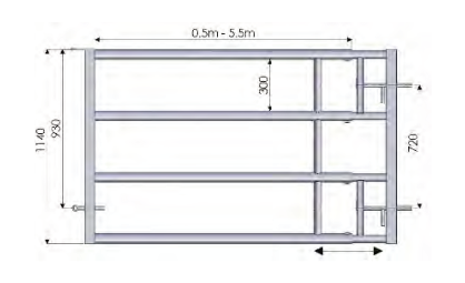 5-7FT (1.0m back) by Condon Engineering