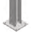 6x6 c/w Base Plate by Condon Engineering
