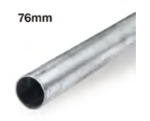 76mm post c/w cap (1.6m) by Condon Engineering