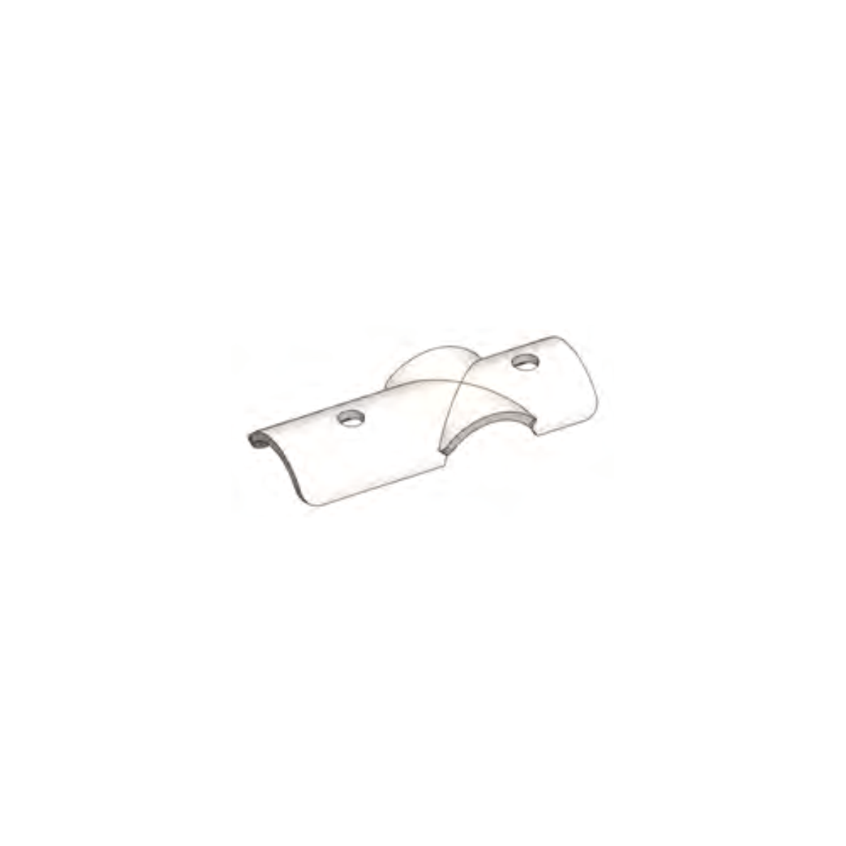 Big single bracket (76x60mm)