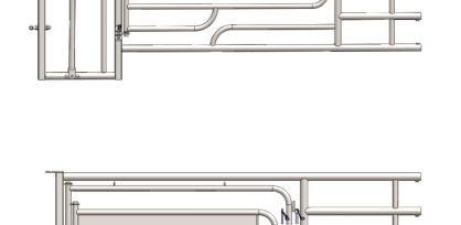 Calving Gate Back 14-16ft by Condon Engineering
