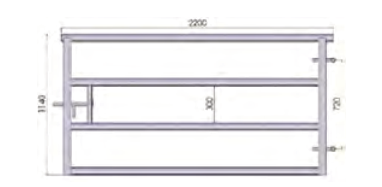 Crush Panel Gate 60mm (NEW) by Condon Engineering