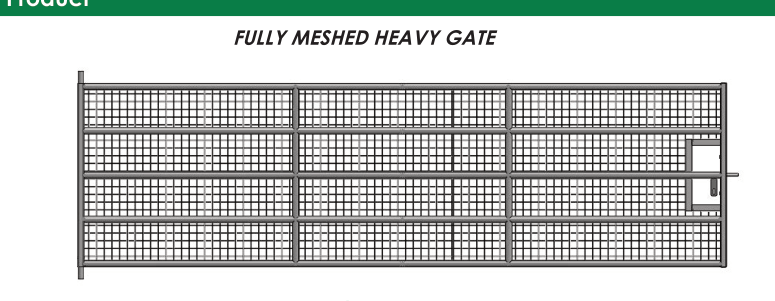 Fully Meshed Heavy Gate by Condon Engineering