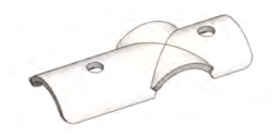 Single bracket (60x60mm) by Condon Engineering